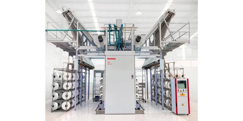 Barmag and Hitech Partner to Deliver Automated Doffing Solution for eFK Texturing Machines